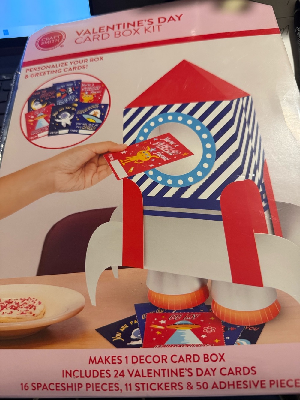 Valentine's Day Card Box Kit